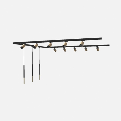 TIVA brushed brass GU10