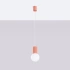 Pendant lamp HALO 1 peach