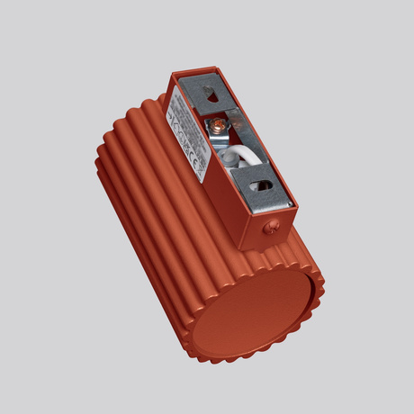 Wall lamp KARBON 10 red ochre