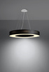 Chandelier SATURNO SLIM 70 black + 6x LED Bulb E27 4000K Cool 7.5W 650lm