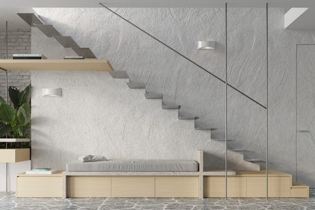 Wall lamp painted VIXEN glossy white + 1x LED bulb G9 3000K Warm 4.5W 510lm