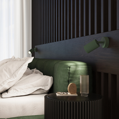 Ceiling lamp KARBON 20 olive green