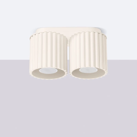 Ceiling lamp AURA 2 beige GU10