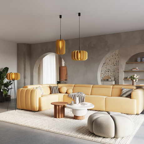Pendant lamp MULA 45 yellow