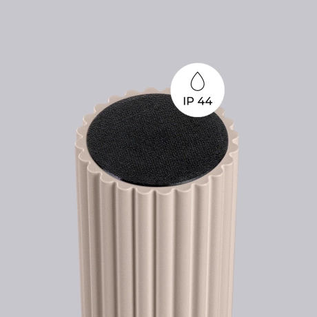 Ceiling lamp HALO taupe IP44