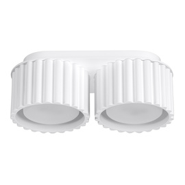 Ceiling lamp AURA 2 white Gx53