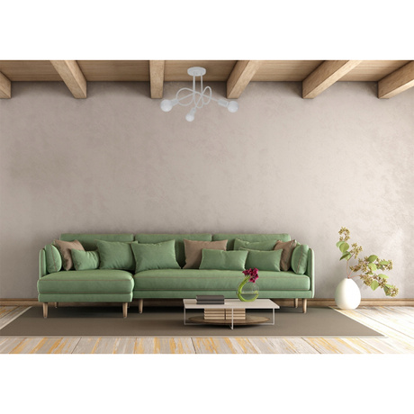 Chandelier SUPEŁ 3 white + 3X LED Bulb E27 3000K 7W 760lm