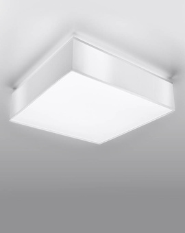 Data: Ceiling lamp HORUS 25 WHITE + 1x LED Bulb E27 3000K Warm White 7.5W 620lm