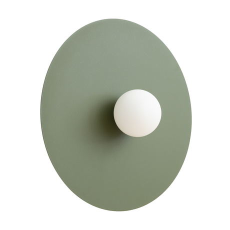 Wall lamp AKE 50 olive green