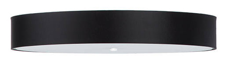 Ceiling lamp SKALA 90 black + 6x LED Bulb E27 3000K Warm 7.5W 620lm