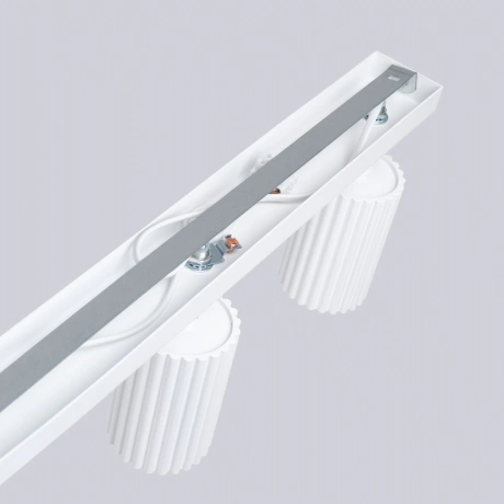 Ceiling lamp KARBON 6L white