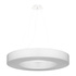 Chandelier SATURNO SLIM 70 white + 6x LED Bulb E27 3000K Warm 7.5W 620lm