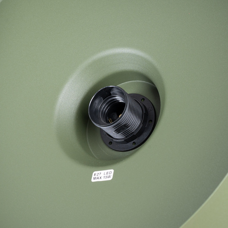 Pendant lamp BILO olive green