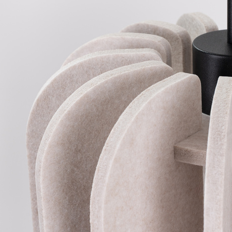 Pendant lamp MULA 27 beige