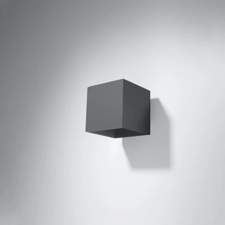 Wall lamp QUAD 1 anthracite
