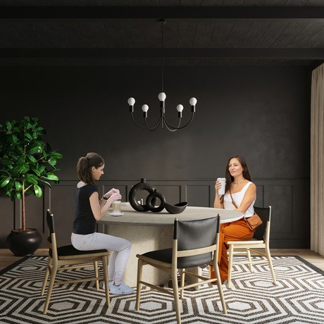 Chandelier PICCOLO 3 + 3x LED Bulb E27 4000K Cool White 7.5W 650lm