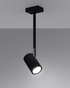 Ceiling lamp NORANO black + 1x LED Bulb GU-10 3000K Warm 7W 620lm