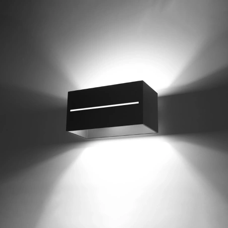 Wall lamp LOBO MAXI black