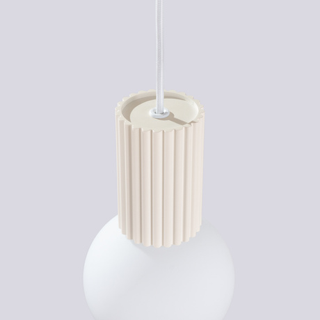 Pendant lamp HALO 1 beige