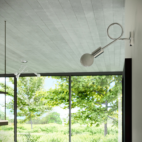 Chandelier SUPEŁ 3 chrome + 3X LED Bulb E27 3000K Warm White 7.5W 620lm