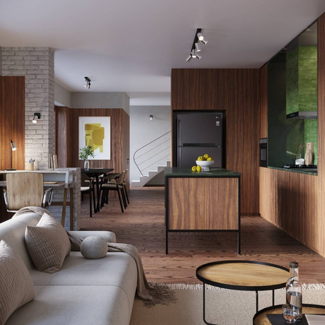 Ceiling lamp WINX 3P black/chrome + 3x LED Bulb GU-10 3000K Warm White 7W 510lm