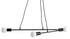 Pendant lamp ASTRAL 3 black 