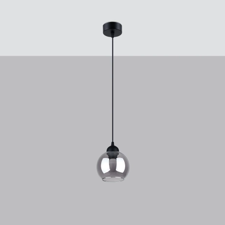 Pendant lamp ALINO 1 black