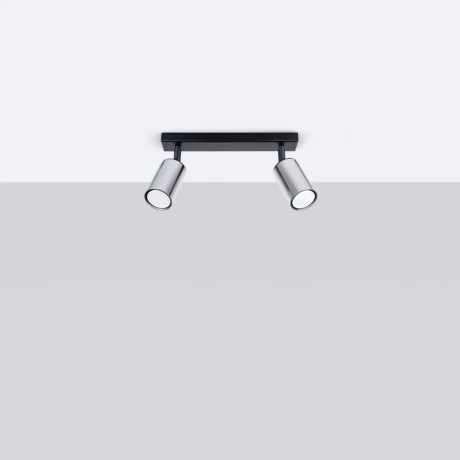 Ceiling lamp WINX 2 black/chrome