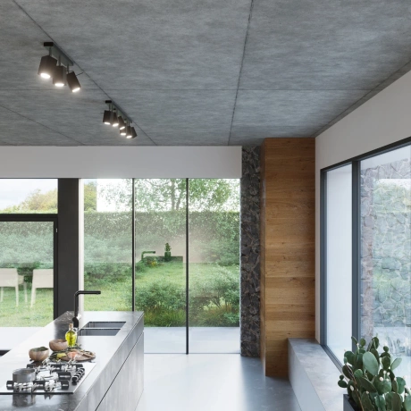 Ceiling lamp MERIDA 4L black