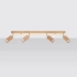 Ceiling lamp BERG 4 natural wood