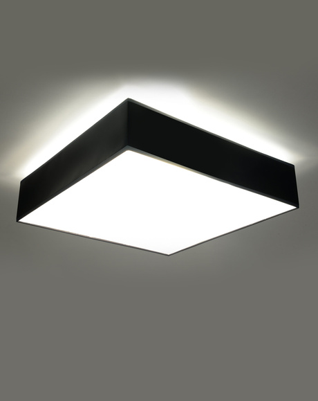 Ceiling lamp HORUS 45 BLACK + 3x LED Bulb E27 4000K Cool White 7.5W 650lm