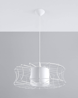 Pendant lamp SALERNO white