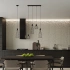 Pendant lamp SUBA 1 black