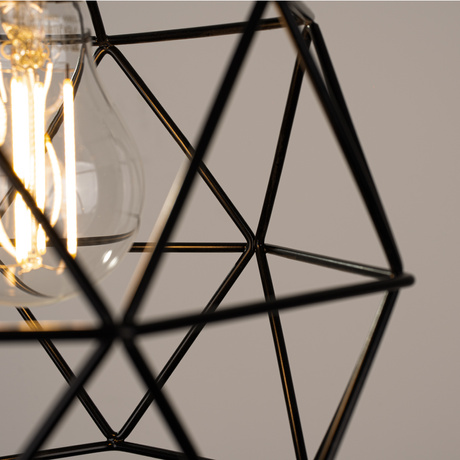 Pendant lamp TRIOM 20 black