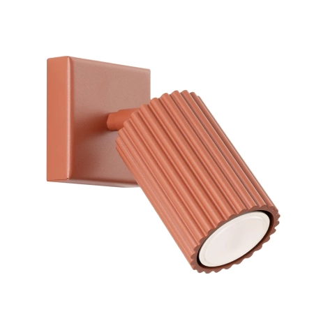 Wall lamp KARBON red ochre