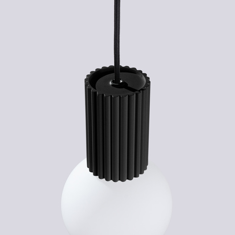 Pendant lamp HALO 1 black