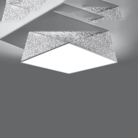 Ceiling lamp HEXA 45 silver