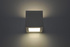 Wall lamp ceramic LEO white + 1x LED bulb E27 4000K Cool White 7.5W 650lm