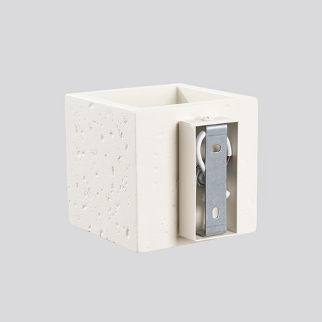 Wall lamp QUAD concrete beige