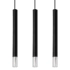 Pendant lamp WEZYR 3 black