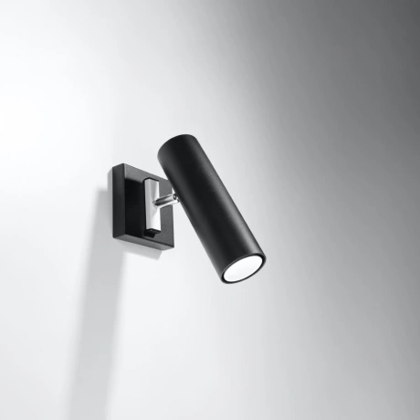 Wall lamp DIREZIONE black