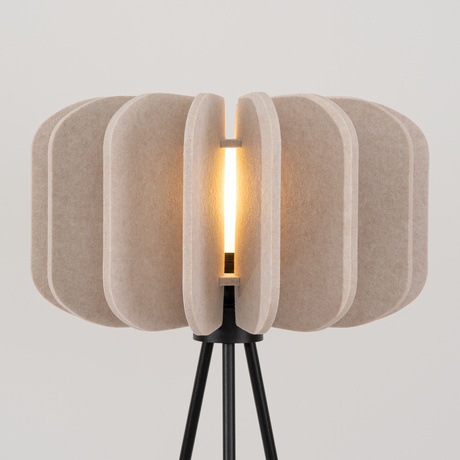 Floor lamp MULA 45 beige