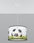 Hanging lamp BALL C 40 + 1x LED Bulb E27 4000K Cool White 7.5W 650lm