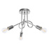 Chandelier SUPEŁ 3 chrome + 3X LED Bulb E27 4000K Cool White 7.5W 690lm