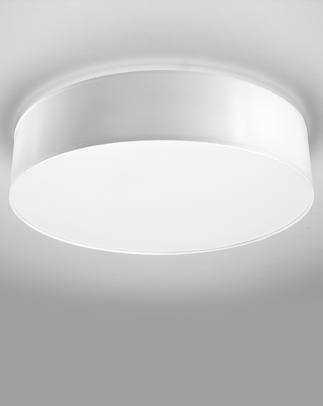 Ceiling lamp ARENA 55 WHITE + 4x LED Bulb E27 3000K Warm 7.5W 620lm