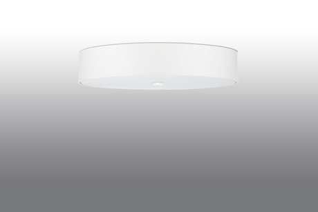 Ceiling lamp SKALA 70 white + 6x LED Bulb E27 3000K Warm 7.5W 620lm.