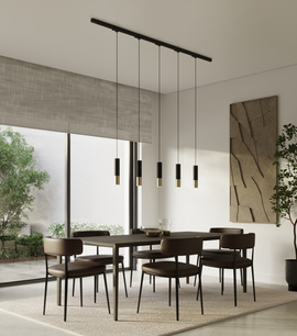 LOOPEZ black/golden GU10