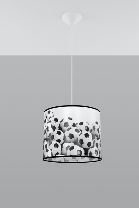 Ceiling light BALL B 30 + 1x LED Bulb E27 4000K Cool White 7.5W 650lm