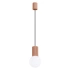 Pendant lamp HALO 1 mocha