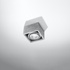 Ceiling lamp QUATRO 1 concrete